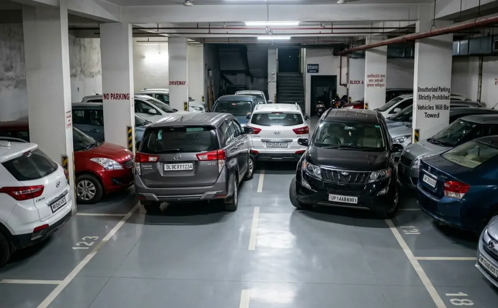 Resolving Basement Parking Conflicts in Gated Communities Quietly and Smartly